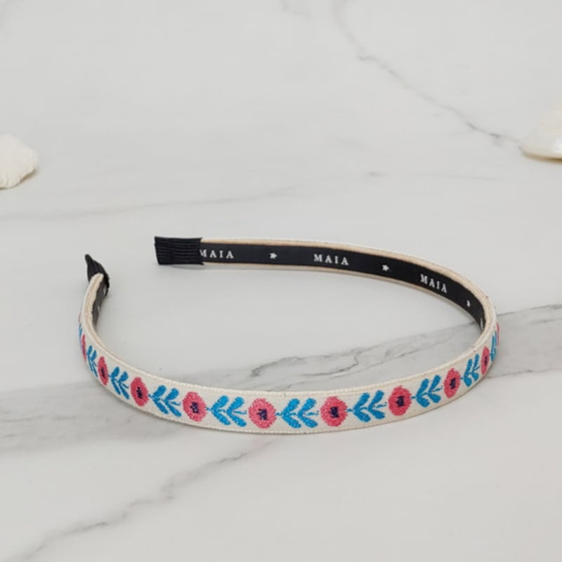 MAIA Garden Мини-ободок для волос с цветами A (Выберите 2)