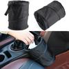 Car Trash Can Portable Durable Foldable Hanging Car Storage Bucket Chair Back Oxford Cloth Storage Bag Trash Can 1pc