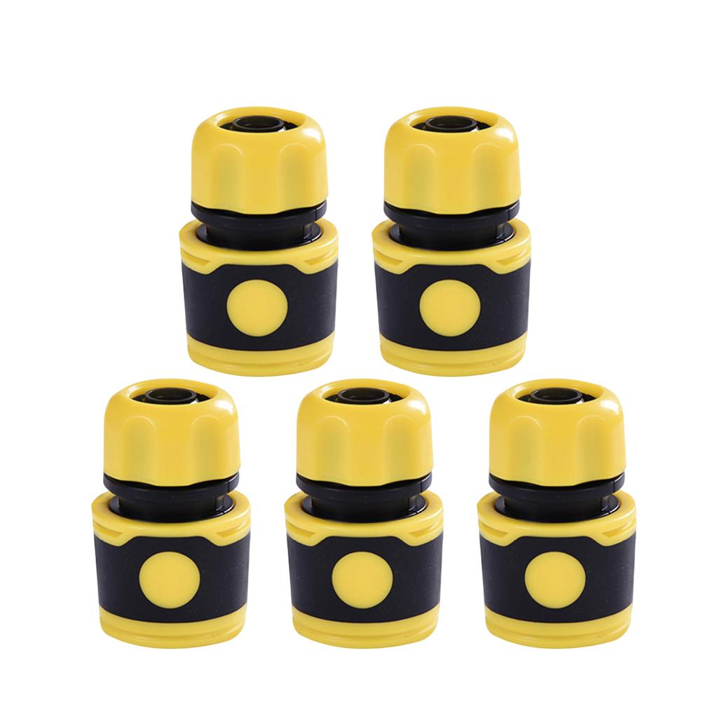 2pcs/ 5pcs 1/2 Quick Connector Tap Connector Garden Sprinkle Water Hose Connector Pipe Adaptor Tap Hose Pipe Fitting for Garden