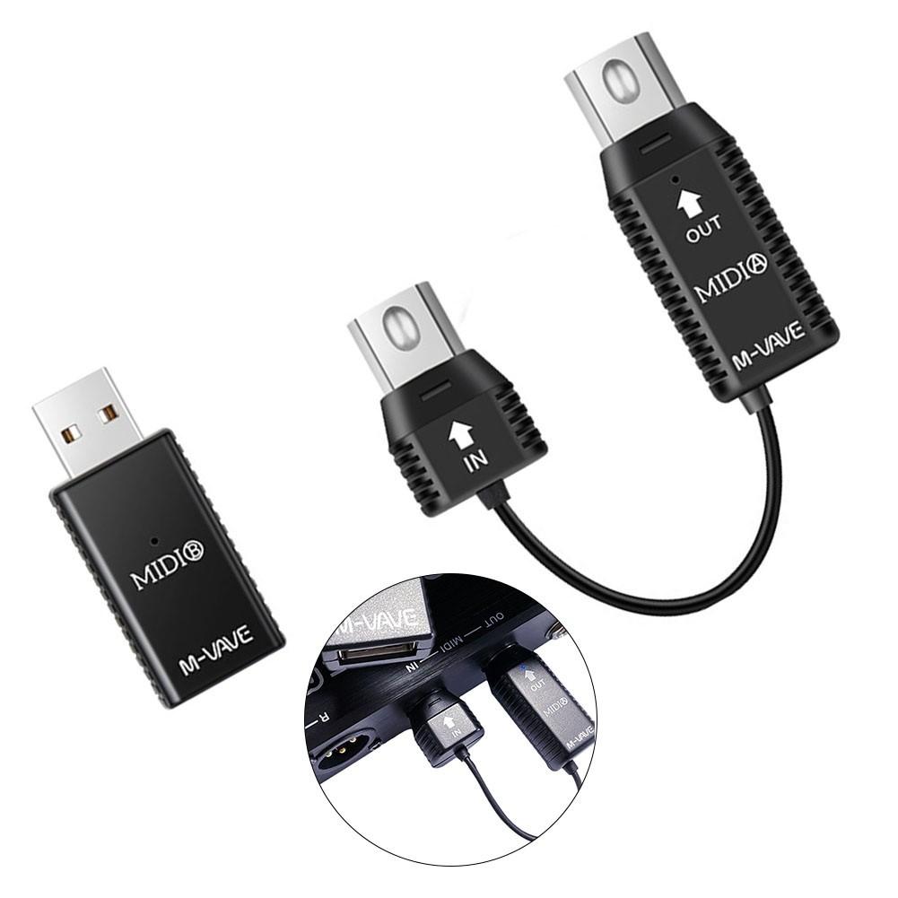 Кабель MIDI-USB Интерфейсный адаптер Система MIDI-адаптера