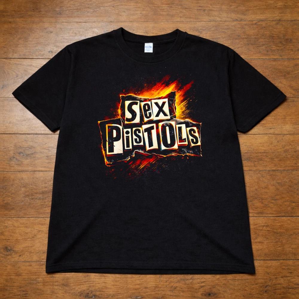 Sex Pistols Band T Shirt Classic UK Punk Rock Graphic Tee Adults Kids