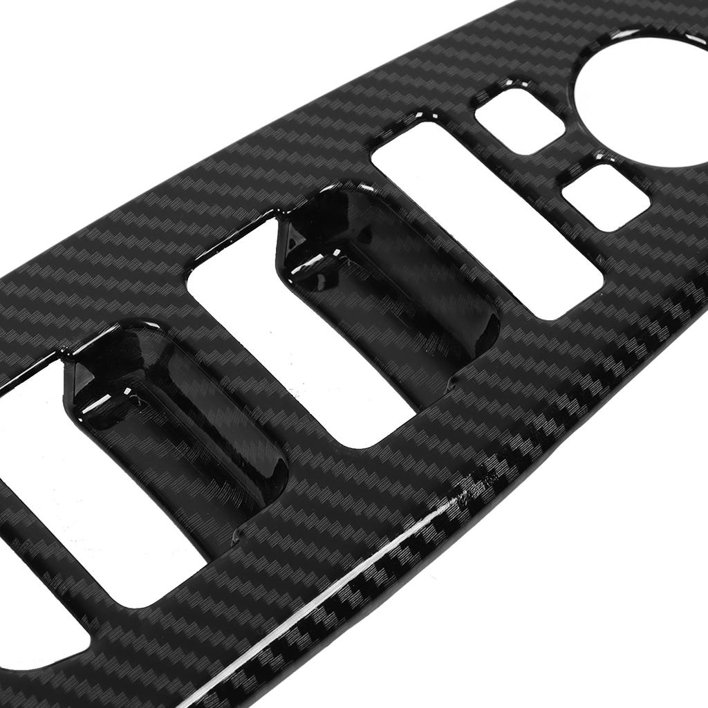 Крышка панели управления окна двери автомобиля, стильная кнопка подъема из углеродного волокна, декоративная рамка, замена накладки для KIA Sportage NQ5