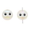 2 шт. 13x12 мм акриловые бусины ручной работы в виде совы, круглые свободные бусины-разделители для серьг, браслета, ожерелья, DIY изготовления ювелирных изделий