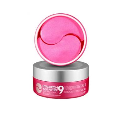 Гидрогелевые патчи с экстрактом розы и пептидами Hyaluron Rose Peptide 9 Ampoule Eye Patch 60 шт