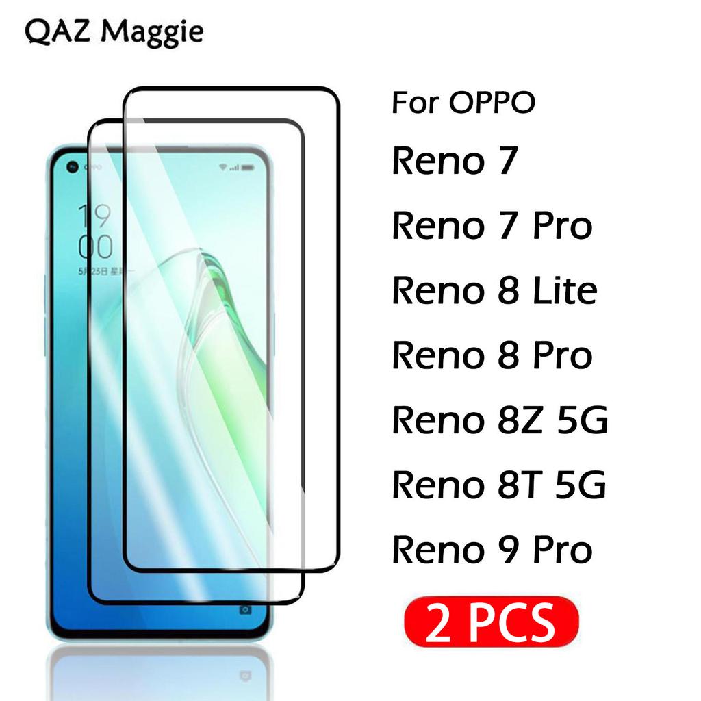 2 шт. для OPPO Reno 11 F 9A 8 8T 5G стекло защитная пленка для экрана с полным покрытием из закаленного стекла