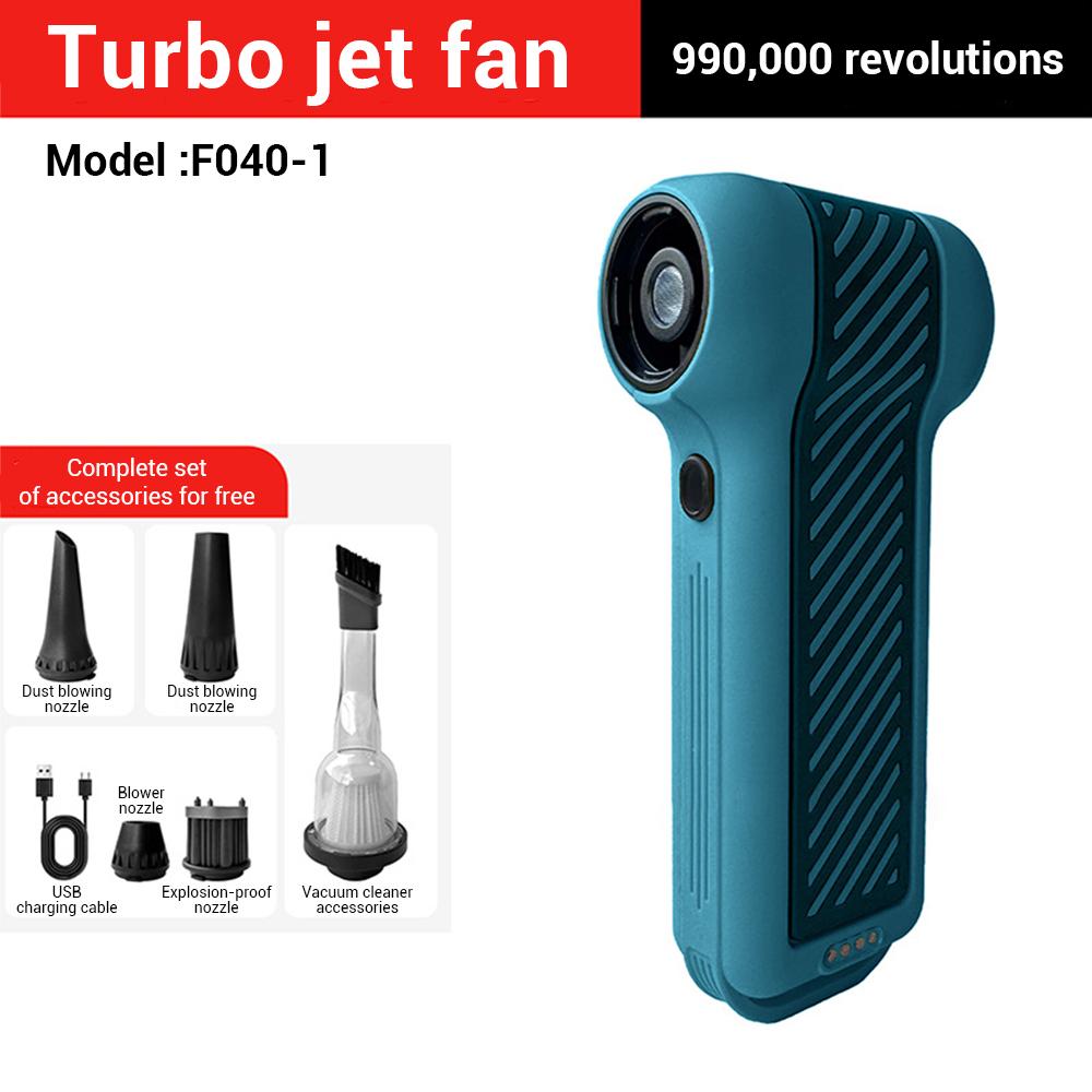 Turbo jet fan 990000 RPM turbofan, brushless motor, powerful.