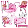 Kids' Dollhouse Play Area Lightweight Stroller with Doll