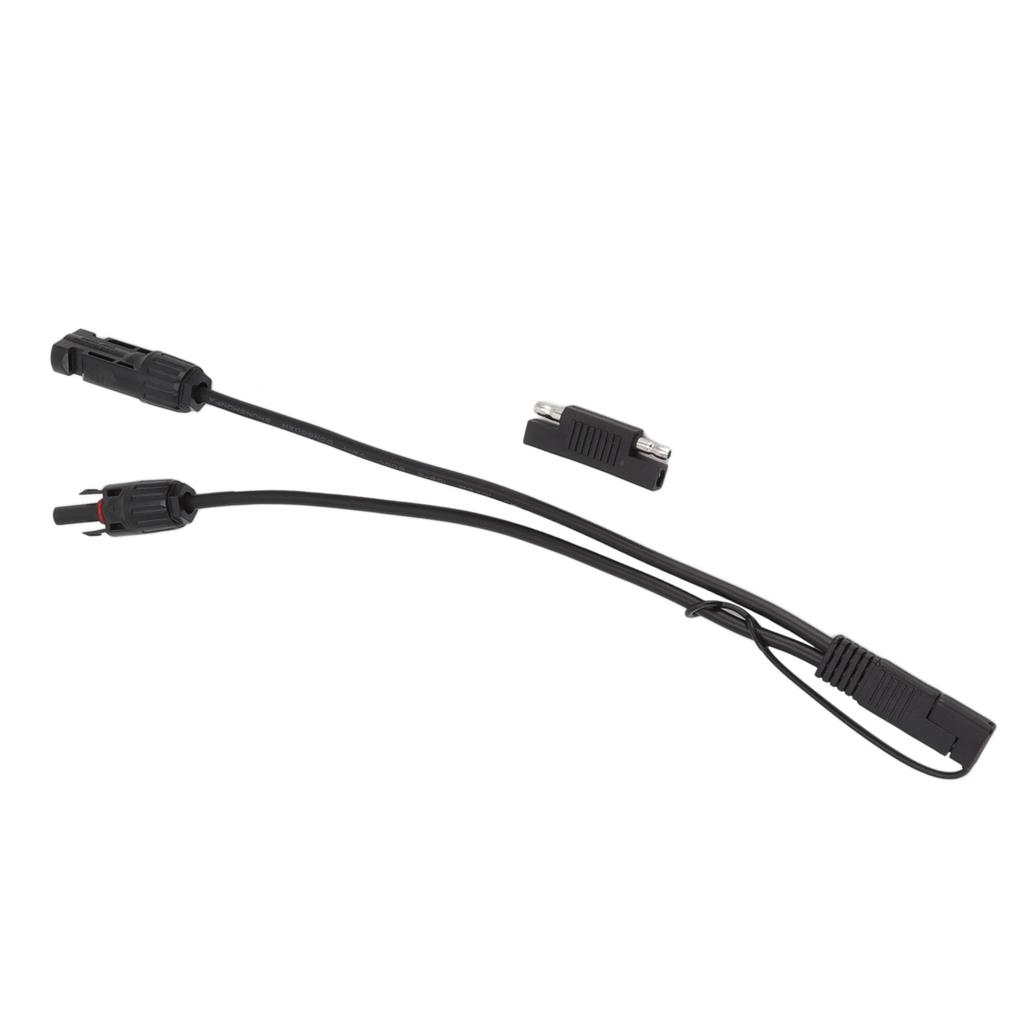 Кабель-адаптер от солнечной панели 10AWG к SAE SAE Удлинительный кабель для солнечной энергии для автомобилей, мотоциклов 0,35 м