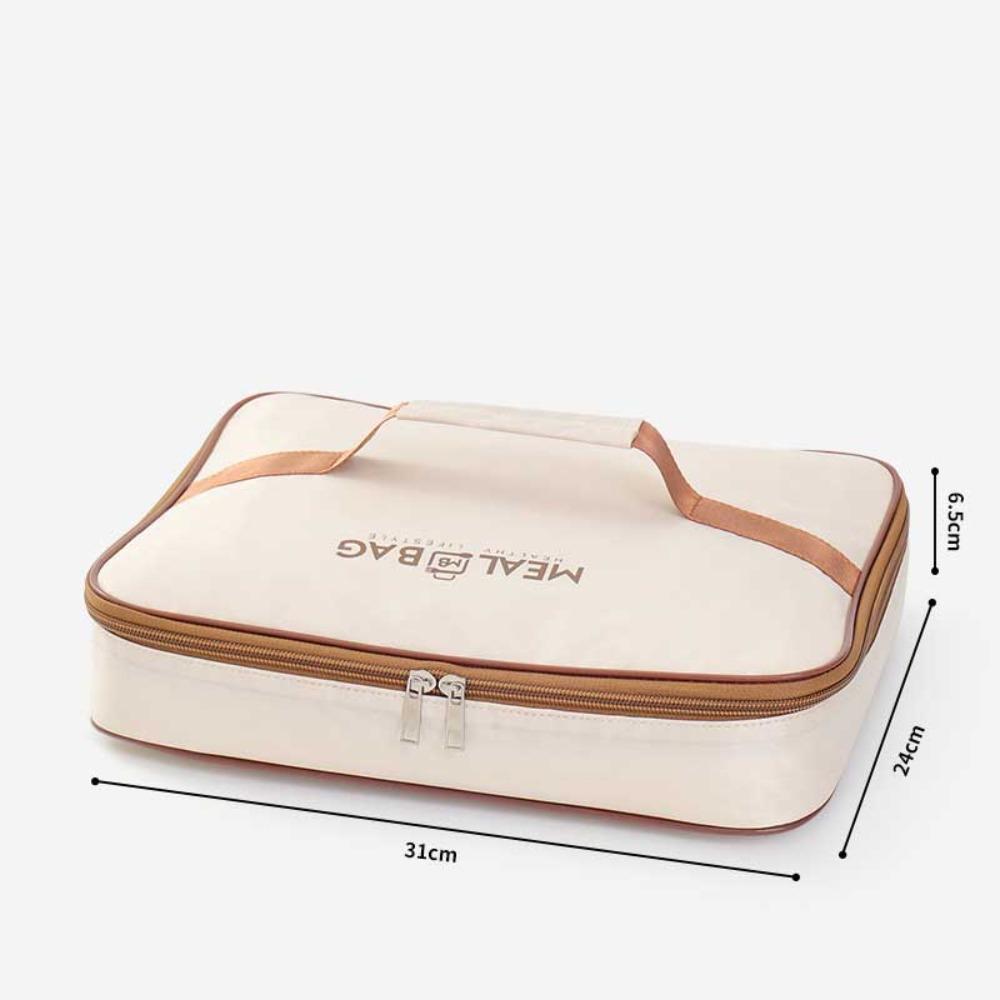 Новый ланч-бокс из алюминиевой фольги, сумка для хранения, утолщенная термосумка для еды с изоляцией, водонепроницаемая сумка для ланча из Оксфорда, женская