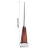 Ice Pick - Stainless Steel Ice Crusher with Wood Handle, Japanese Style Ice Chipper Ideal for Bars and Home
