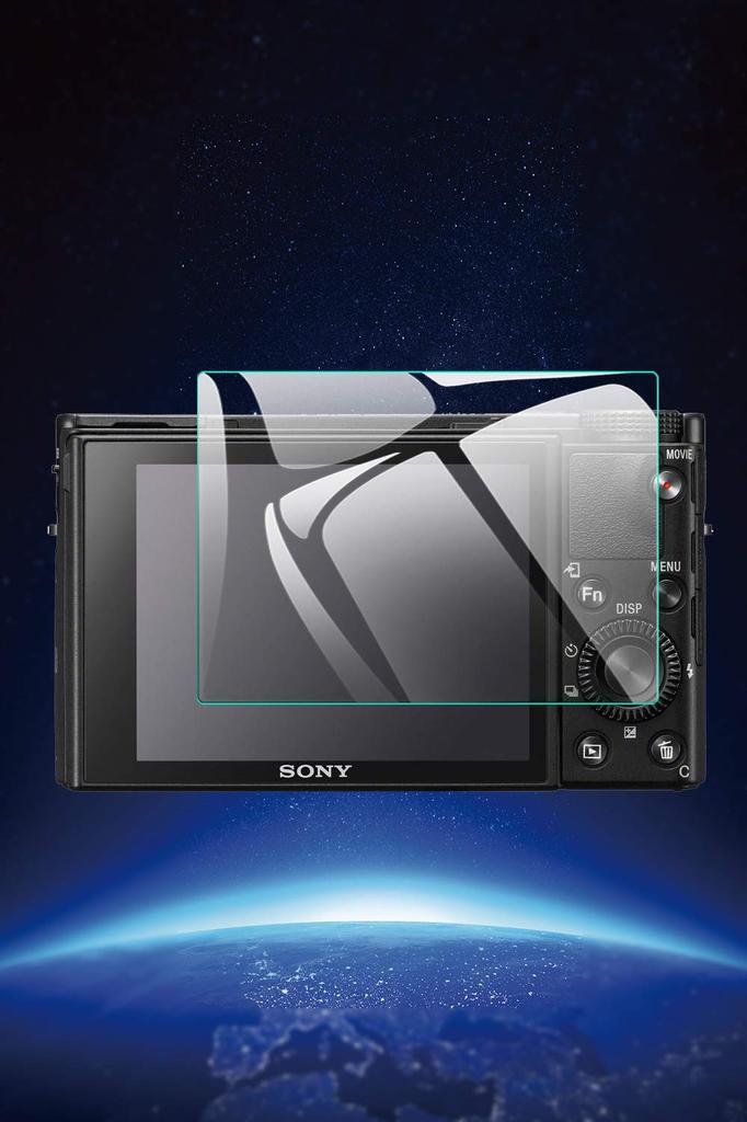 Защитная пленка для ЖК-дисплея EternalStars, 3 шт., защитное стекло для экрана камеры, твердость 9H, полная защита. Совместимые модели камер: SONY.