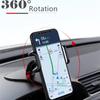 Car Phone Holder Clip 360 Rotate GPS Mount Stand Car Dashboard Console Universal Mobile Telephone Rack For IPhone Samsung Xiaomi