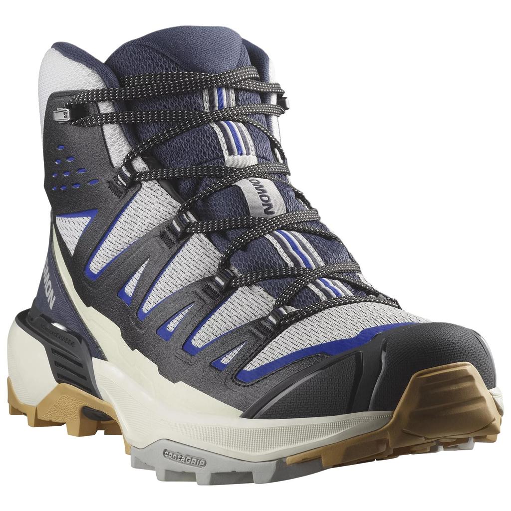 SALOMON X Ultra 360 Mid Gtx Удобные Нескользящие Прочные Походные Ботинки Мужские Походные Ботинки Серый Черный L47698500