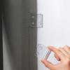 10pcs Clear Shower Curtain Clips Self Adhesive Shower Curtain Clip No Tool Required Prevents Slipping of Shower Curtains