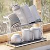 Cup Drying Rack Bottle Drain Tray Organizer Rack Kitchen Household 2 Layers Glass Cup Stand Drying Shelf Multifunctional