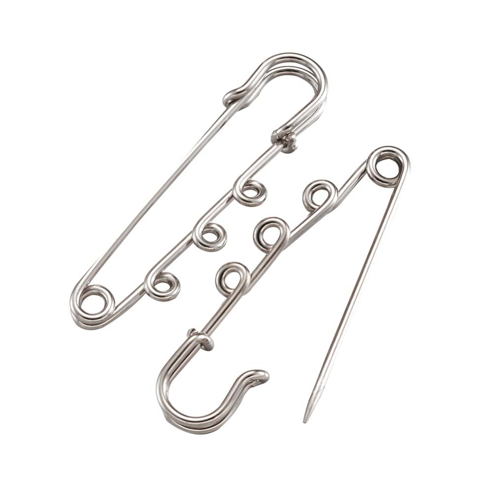 Элегантное пальто-платье с 3 отверстиями, многофункциональная брошь-булавка, безопасная булавка, аксессуары, корсаж