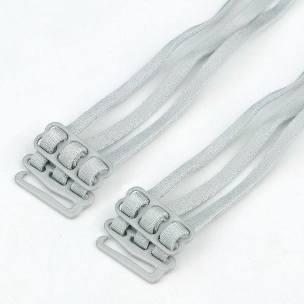 1pair Three Rows Shoulder Straps Adjustable Underwear Straps Intimates Accessories Bra Strap Women
