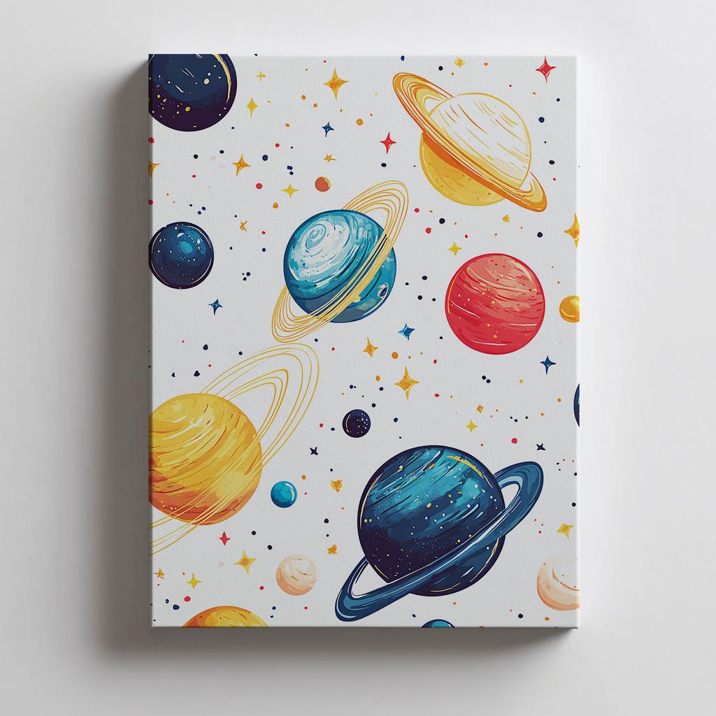 Plakat Kosmiczna Harmonia Plakat Kosmiczna Harmonia, 40X50 Cm, Rama Aluminiowa Czarna, Papier Matowy 230 Gsm