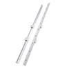 2pcs 1000mm 12mm CNC Linear Grinding Ships, Aluminum Alloy Support Block for Routers, Mills, Lathes