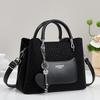 Pu Material Casual Single Shoulder Handbag With Zipper Pocket For Daily Use