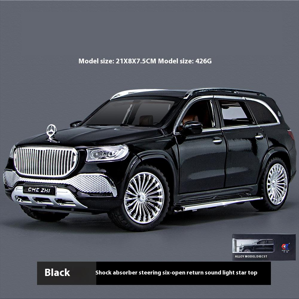 1/24 Scale BENZ GLS600 Car Simulation Alloy Car Model Suitable for Boys Birthday Gift Metal Die-cast Off-road Vehicle Children's Toys