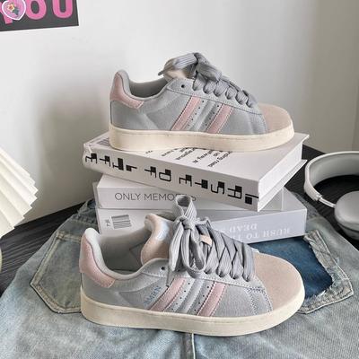 Внешняя торговля весна 2025 новые мятно-зеленые кеды женские оригинальные нишевые ретро повседневные на платформе тренировочные туфли