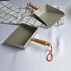 Маленькая металлическая совок для мусора Очиститель стола Совок из нержавеющей стали Портативный Широкий совок Подметальные аксессуары Для кухни Ванной комнаты