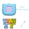 Early Education Flash Card Machine Cat Shape Learning Talking Language English Electronic Audio Book Toy Children Birthday Gift
