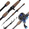 Carbon Fiber 1.8-2.4M Telescopic Fishing Rod Casting Rod Lure Fishing Rod for Bass Trout  Fishing