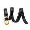 High-End Fashionable Versatile Belt Women's Style Leather Belt Simple Korean Version Decorative Jeans Female Daily Necessities