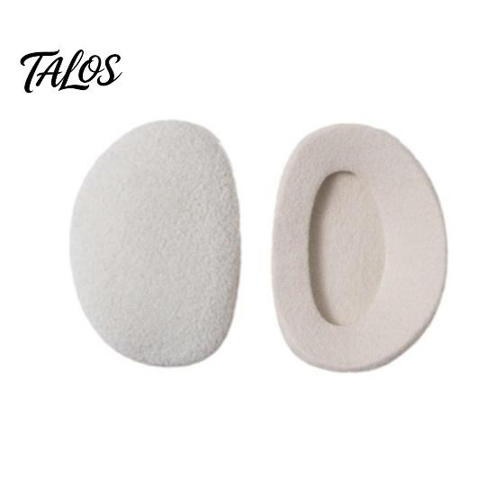 Compact Earmuffs 1 Pair Winter Warm Flannel Lightweight Design Portable Fine Edge Versatile Accessory Foldable