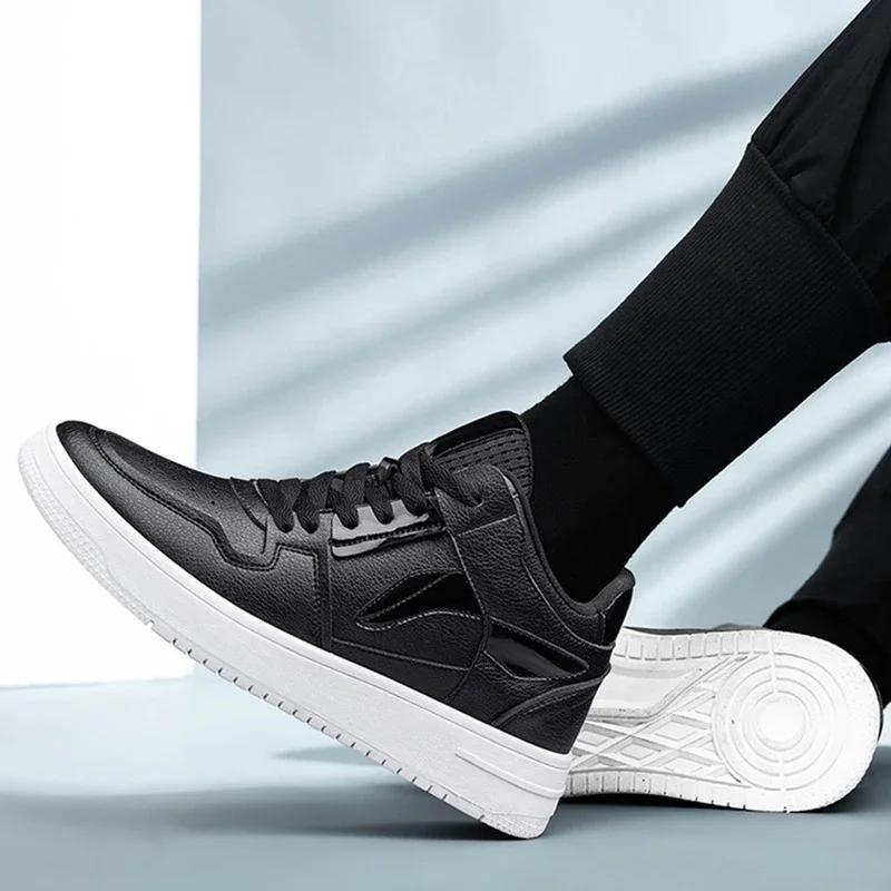 Кроссовки COZOK для мужчин, модные, черные, повседневные, кроссовки для мужчин, невидимые, увеличивающие рост, кроссовки для мужчин, дышащие, увеличивающие рост, 8 см
