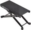 Kikutani GF-7 Black Aluminum Guitar Footstool, Weight 210g, 4-Level Height Adjustment