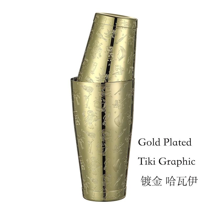 Шейкер для коктейлей Boston Shaker: Набор из 2 предметов: Профессиональный шейкер для коктейлей для бармена на 18 унций и 25 унций.