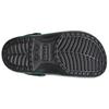 Crocs Туфли EVA с круглым носком и отверстием для пяточной части, унисекс, черно-зеленые