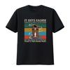 Retro Vintage T Shirt It Gets Easier Everyday A Little But You Gotta Do That's The Hard Part Vintage Washed Unisex Breathable