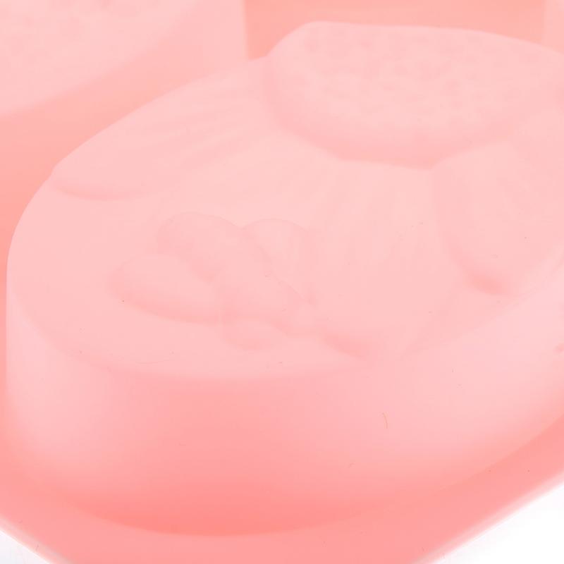 6 силиконовых форм для мыла в форме пчелы, овальные формы ручной работы, формы для цветов, формы для торта своими руками