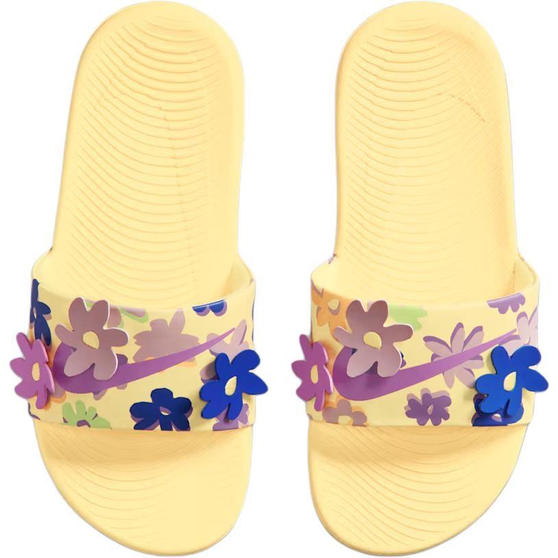 Nike Детские домашние тапочки Kawa Мягкие Желтые IB5883-700
