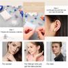 Earnuts Earrings Findings Fashion Jewelry Earring Back Stoppers Ear Post Nuts Plug Earring Rubber
