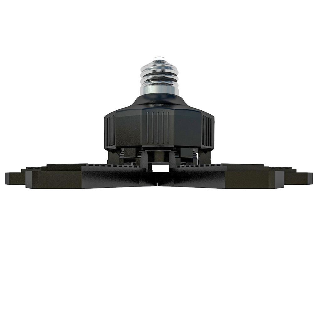 Светодиодные светильники для гаража - мини-потолочные светильники с 6 регулируемыми панелями, деформируемый вентилятор, потолочный светильник, 100-265 В