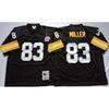 Pittsburgh Steelers NFL Retro Jersey Men Women Cotton Sport Shirt Fan Apparel Football Rugby Training Game Wear