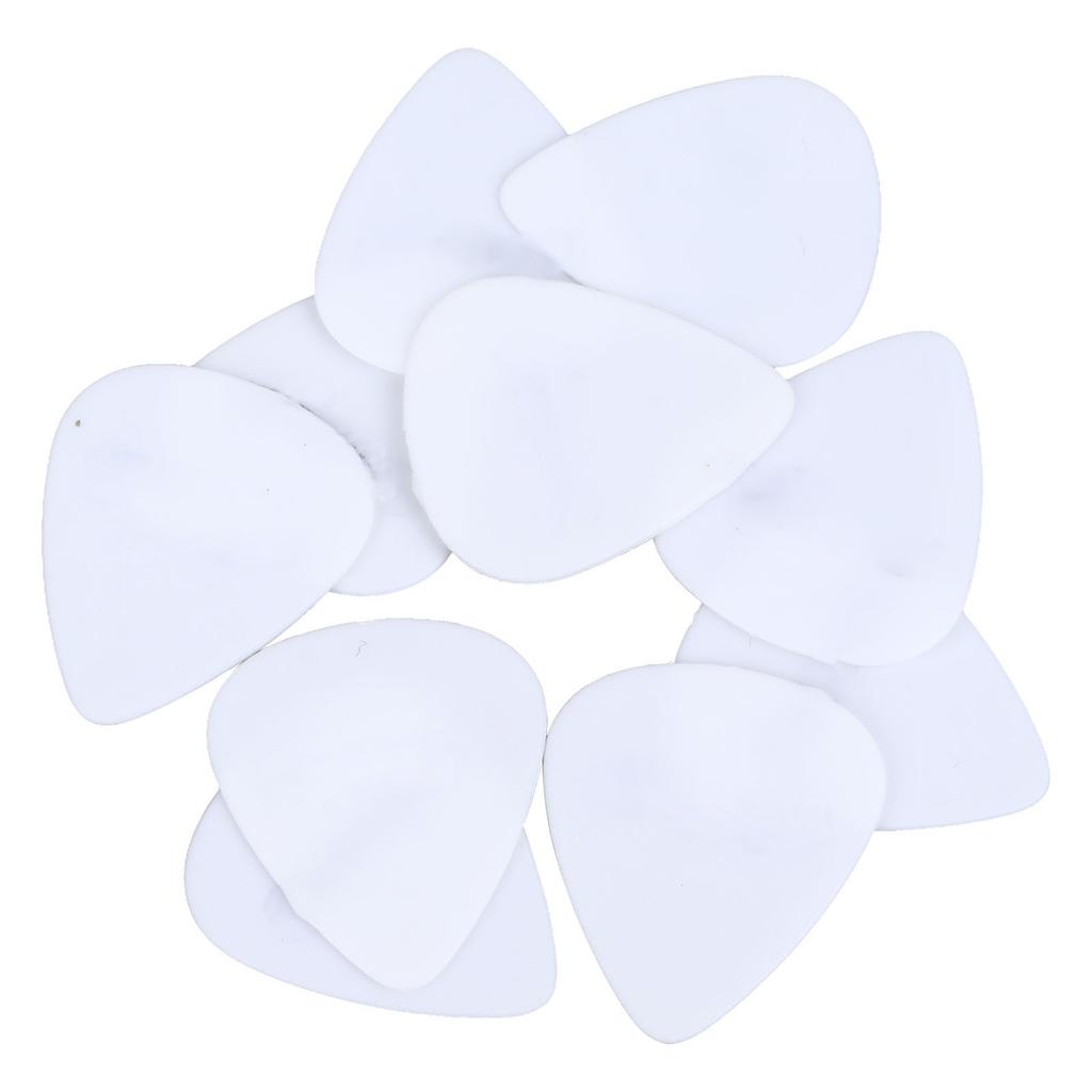 10шт акустическая гитара медиатор белый целлулоид гитарный медиатор плектр набор для музыкальных инструментов