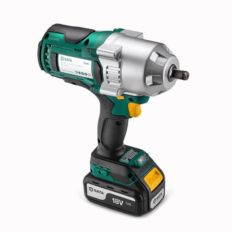 SATA 51075C Серия J 18В Беспроводной Бесщеточный Ударный Гайковерт