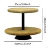 Подставка для торта из дерева, держатель для демонстрации еды, подставка для подноса на ножках для вечеринок по случаю дня рождения