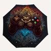 Vibrant Gaming Controller Art Mousepad - Perfect for Gamers!Umbrella, Portable 3-Fold Umbrella for Men & Women,Christmas Gift ES170