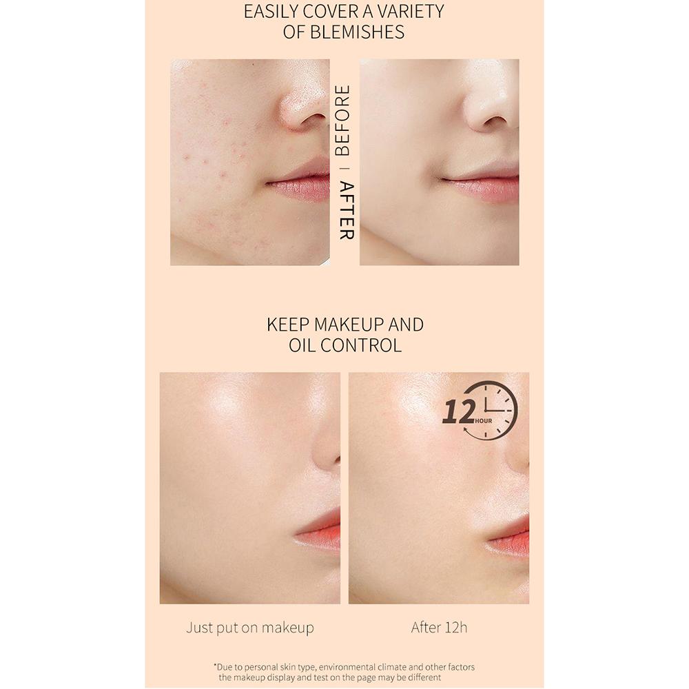 Матовый тональный крем-консилер, полное покрытие, увлажняющий для лица, темный круг, жидкий, стойкий корректор для глаз, праймер для макияжа