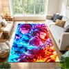 Demon Slayer Battle Fury Non-Slip Home Carpet Design for Office Decor Living Room Gift