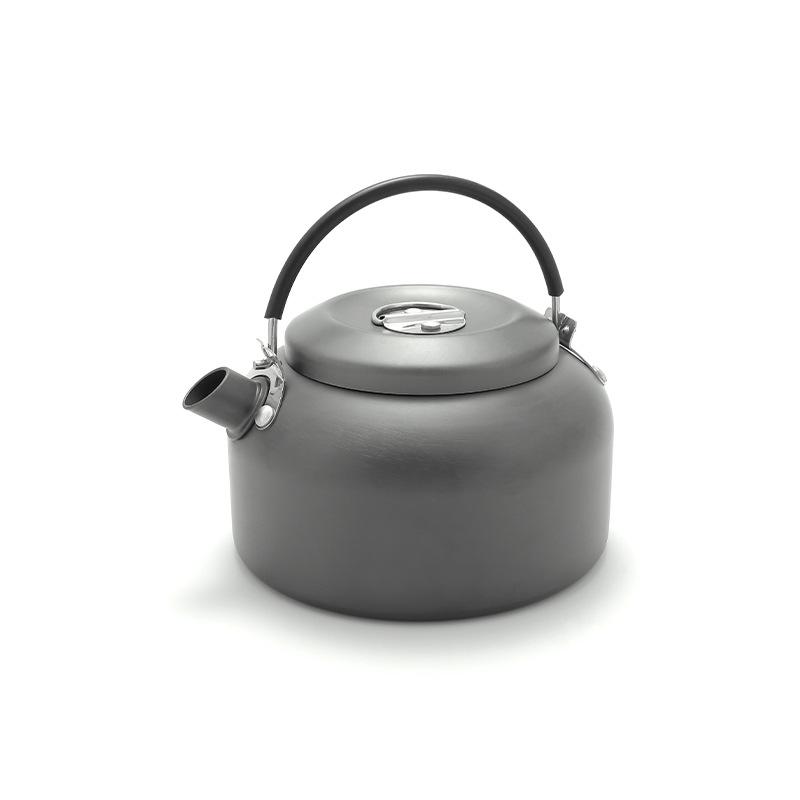 Outdoor Camping Kettle 1.4L Home Tea Making Kettle Camping Large Kettle 0.8L Portable Camping Aluminum Kettle