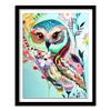 5d Diy Diamond Painting Round Diamond Embroidery Animals Owl Diamond Round Pictures of Rhinestones