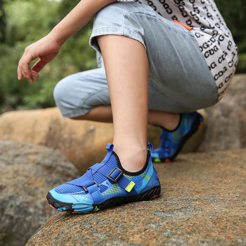 Parent-child Retracement Shoes Children's Beach Shoes Quick-drying Wading Shoes Boys and Girls 2024 New Men's and Women's Non-slip Water Shoes